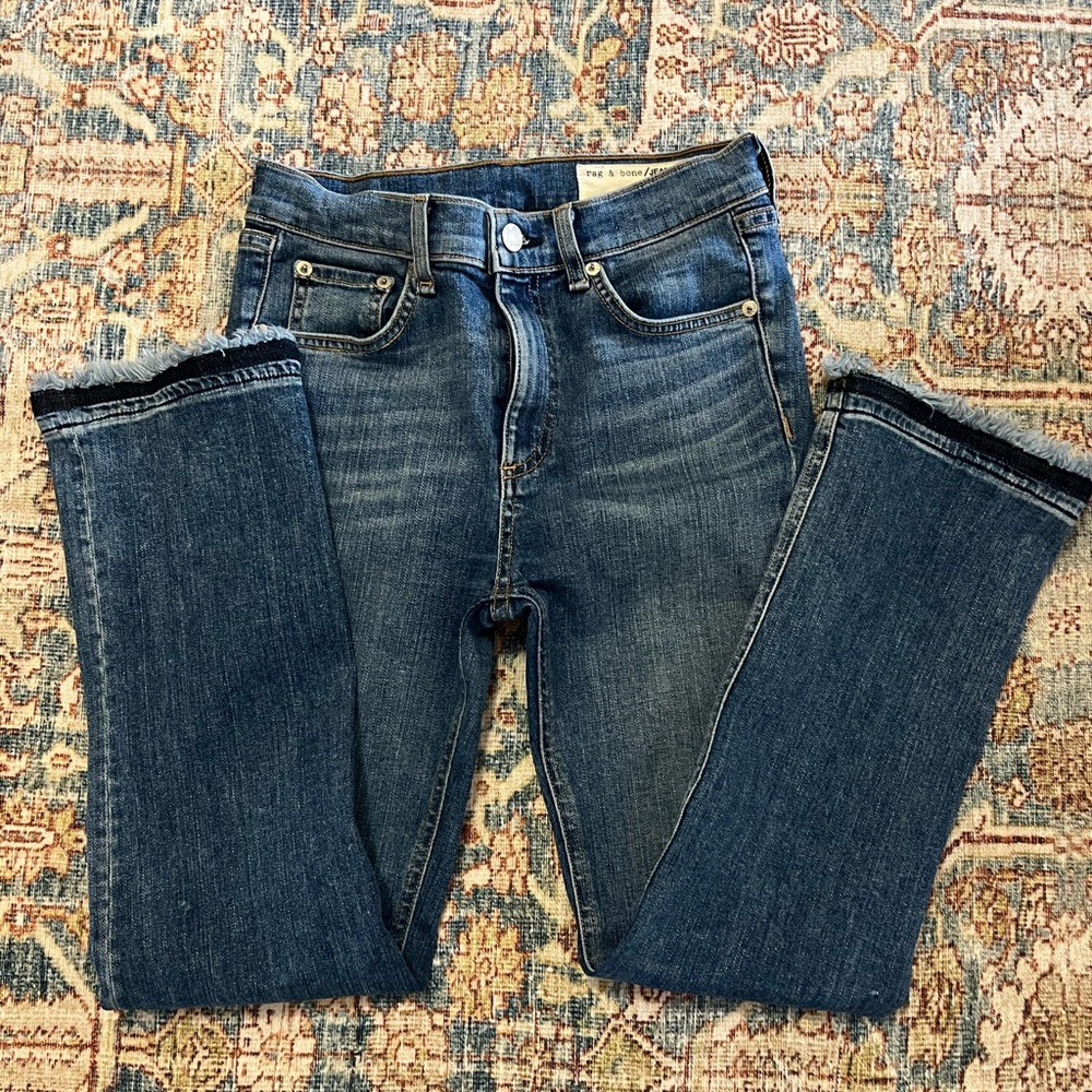 Rag & bone blue jeans size 25